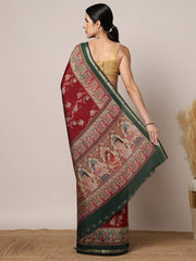 Printed Dola Silk Saree