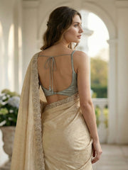 Embroidered Georgette Saree