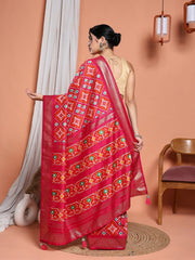 Digital Printed Art Silk Saree