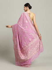 Zari Jaal Art Silk Woven Saree