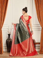 Woven Design Art Silk Saree