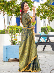 Woven Design Art Silk Saree