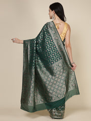 Border Zari Jaal Art Silk Woven Saree