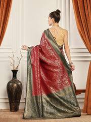 Woven Design Art Silk Saree