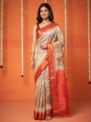 Woven Design Art Silk Saree