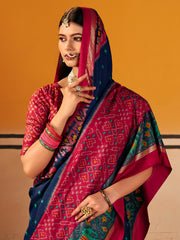 Printed Art Silk Saree