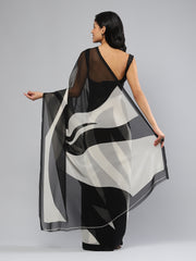 Digital Printed Georgette Saree