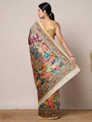 Printed Dola Silk Saree