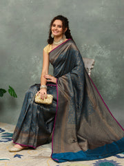 Wovn Border Art Silk Saree