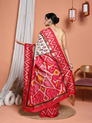 Digital Printed Art Silk Saree