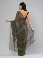 Digital Printed Georgette Saree