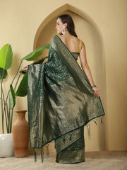 Zaari Jaal Crepe Saree