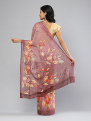 Digital Printed Georgette Saree