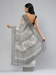 Digital Printed Georgette Saree