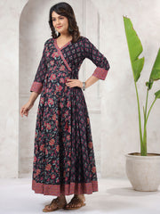 Floral Printed Cotton Kurta