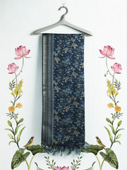 Printed Tussar Saree