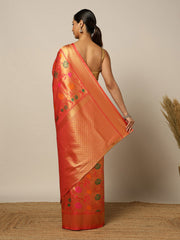 Woven Design Kanjivaram Saree