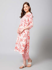 Printed Cotton Kurta Set