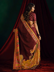 Plain Art Silk Saree