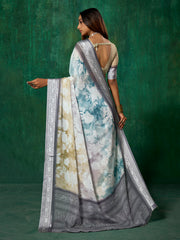 Printed Georgette Saree
