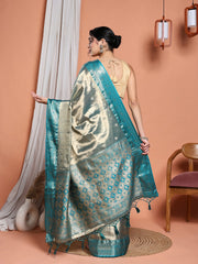 Woven Design Tissue Saree