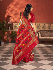 Printed Art Silk Saree