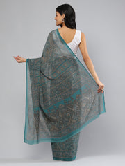 Digital Printed Georgette Saree