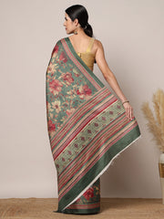 Printed Dola Silk Saree