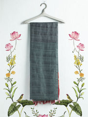 Printed Tussar Saree