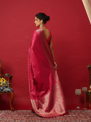 Woven Design Art Silk Gazari Saree