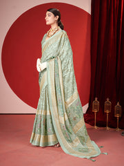 Zari Border Georgette Saree