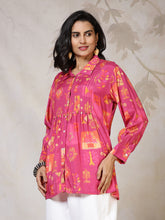Printed Cotton Short Kurti