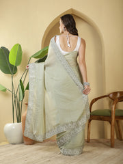 Digital Printed Chiffon Saree