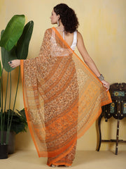 Digital Printed Georgette Saree
