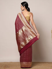 Printed Crepe Saree