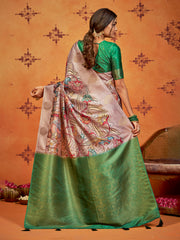 Printed Art Silk Saree