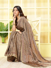 Digital Printed Crepe Saree