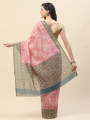 Digital Printed Handloom Saree