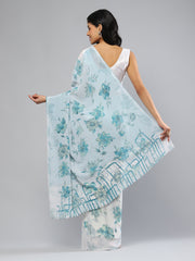 Digital Printed Georgette Saree