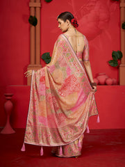 Printed Georgette Saree