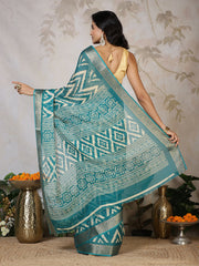 Digital Printed Georgette Saree