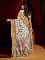 Digital Printed Art Crepe Saree