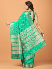 Zari Border Art Silk Woven Saree