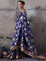 Woven Design Banarasi Silk Saree