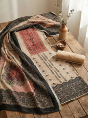 Printed Tissue Unstitched Suit With Pant & Dupatta