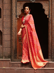 Gharchola Georgette Saree