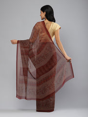 Digital Printed Georgette Saree