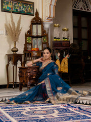 Woven Border Tissue Saree