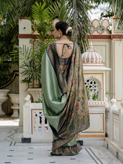 Kanjivaram Art Silk Woven Saree