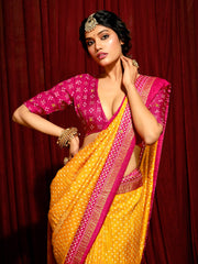 Printed Art Silk Saree